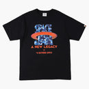 BAPE X SPACE JAM LOGO TEA NERO