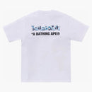 Bape x Tamagotchi II TEE White/Blue