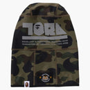 BAPE X TORAICHI 1er CAMO BALACLAVA GREEN