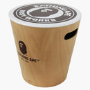 Beige de almacenamiento de madera Bape X Umbra Beige