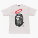 BAPE X Union Pigment Dyed Ape Head Tee White