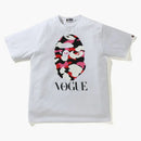 BAPE X Vogue Ape Head Tea White
