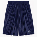 Balenciaga Men's Unity Sports Icon Basketball Shorts Dark Blue/White