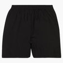 Balenciaga politisk kampanj stor passform svettshorts svart/vit