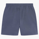 Balenciaga politisk kampanj stor passform svett shorts mörkgrå/vit