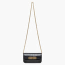Balenciaga Women's Gossip Wallet On Chain Black