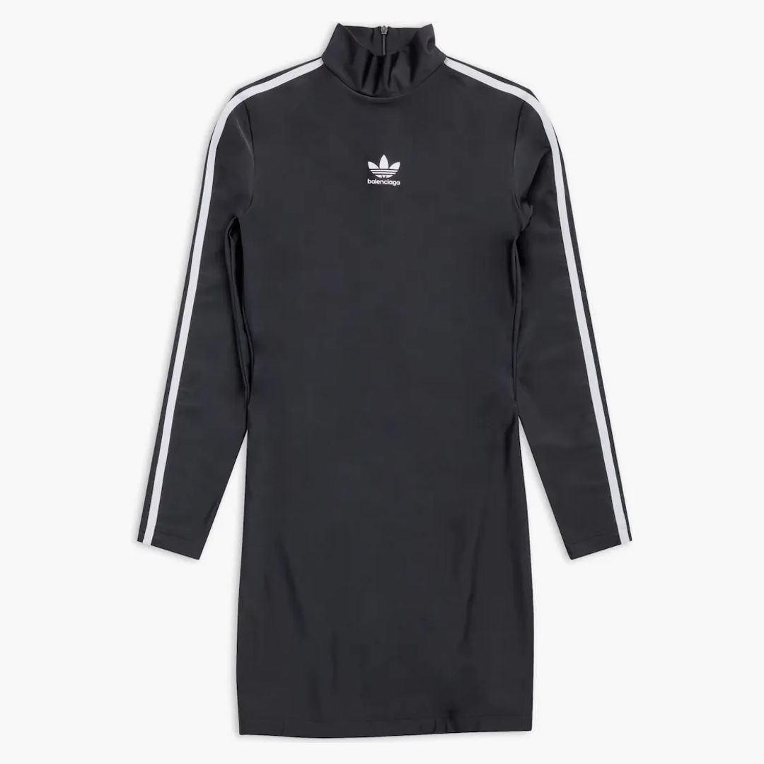 【送料&関税込】Balenciaga X Adidas Dress Balenciaga - x Adidas logo mockneck minidress Balenciaga