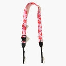 BAPE ABC Cámara ancha correa rosa