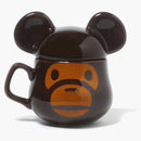 BAPE Baby Milo Bear Taza marrón