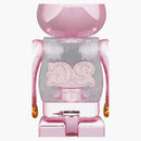 Bearbrick 2g Exclusive 100% & 400% Set Pink Gold Chrome Ver.