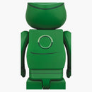 X Disney Toy Story Bearbrick Army Men 100% y 400% Set Green