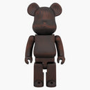 Bearbrick Karimoku Rosewood Paint 400% Wood