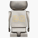 Bearbrick Kutani Hajime Sorayama (Pure Platinum Leaf) 400%