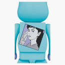 Bearbrick Kyne 400% azul