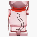 Bearbrick Maneki Neko Peach Gold Plated Luminous 4