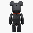 Bearbrick Superalloy Porter 200% negro/naranja