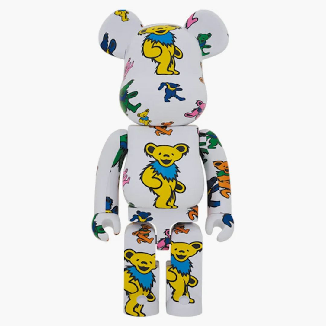 Bearbrick X Grateful Dead (Dancing Bear) 1000% - Buy at