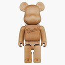 Bearbrick x Karimoku x F.C.R.B. X MLB 400% Madera