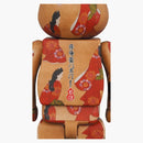 Bearbrick X Tokyo National Museum Moronobu Hishikawa (Beauty Looking Back) 100% & 400% set