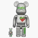 Bearbrick X X-Girl X Yurino 100% & 400% set
