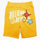 Billionaire Boys Club Little Kids Stars Shorts Yellow/Saffron