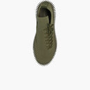Bottega Veneta Ripple Fabric Trainer Khaki Green