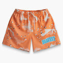 Bravest Studios Orange Chip Camo Shorts Orange