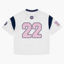 Broken Planet Market All Star Jersey White/blue/pink