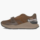 Burberry Ramsey Brown Check Suede
