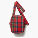 Cactus Plant Flea Market Check Adventure Bag Red