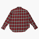 Cactus Plant Flea Market Double Vision Check Shirt Red