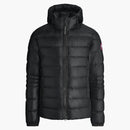 Kanada husa crofton dolů Slim Fit Hooded bunda černá