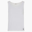 Celine triomphe tank top in Silk Jersey White/Black