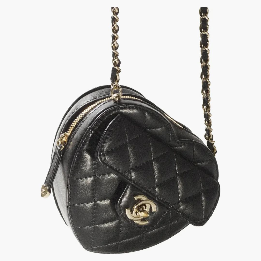 Chanel Heart Clutch - Buy at Hypeneedz