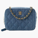Chanel Pearl Crush Denim Camera Bag Blue (AP2463-B07306-NG353)