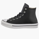 Converse Chuck Taylor All Star Eva Lift Hi Leather Black Natural Ivory (GS)
