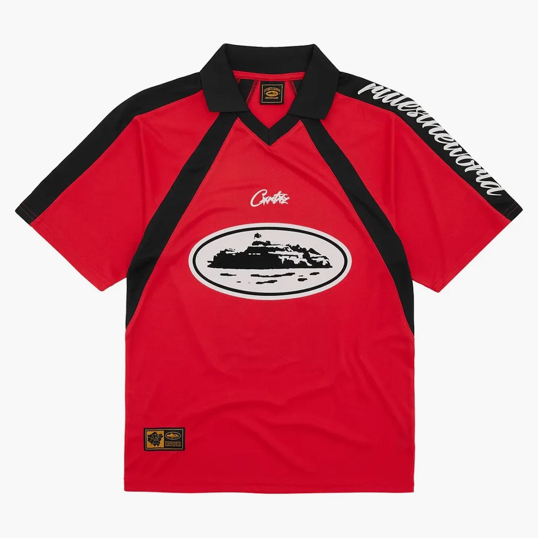 ウェア CORTEIZ FLAMES FOOTBALL JERSEY CorteizAlcatrazFootballJerseyR