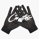 Corteiz Leather Gloves Black