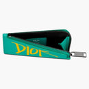 Dior and Shawn Zipped Card Holder (3 Card Slot) Green