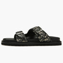 Dior Aqua Sandal Beige Black Dior Oblique Jacquard