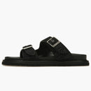 Dior Aqua Sandals Black Oblique Canvas