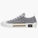 Dior B23 Low Top Ruthenium Metallic Thread Dior šikmý Jacquard