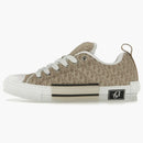Dior B23 Skater Low Top Beige Dior šikmý Jacquard