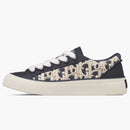 Dior B33 Sneaker Navy Blue Smooth lýtkonka šikmá vyšívaná vyšívaná (číslované)