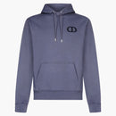 Dior "CD ICON" Embroidered Hoodie Purple