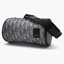 Dior Oblique Roller Shoulder Bag Monogram Black/white