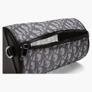 Dior Oblique Roller Shoulder Bag Monogram Black/white