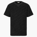 Dior överdimensionerad sned t-shirt svart