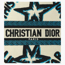 Dior Vertical Book Tote Lucky Star Embroidery White Multicolor