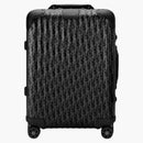 Dior And Rimowa Cabin Suitcase Black